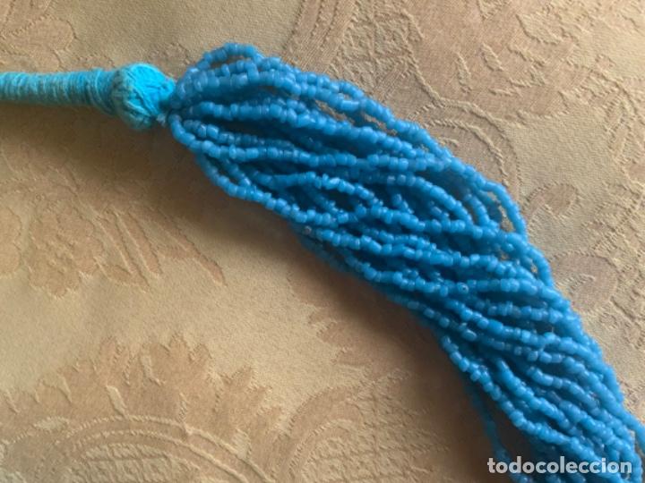 Artesan&iacute;a: COLLAR ETNICO ABALORIOS TURQUESAS - Foto 5