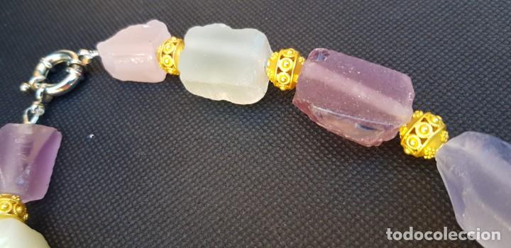 Artesan&iacute;a: Collar ojo de gato en crudo - Foto 12