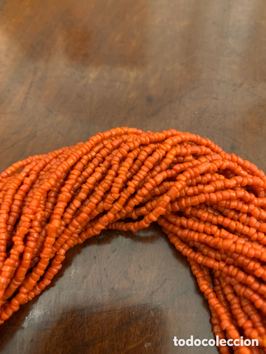 Artesan&iacute;a: COLLAR DE CORAL DE 40 HILOS - Foto 3
