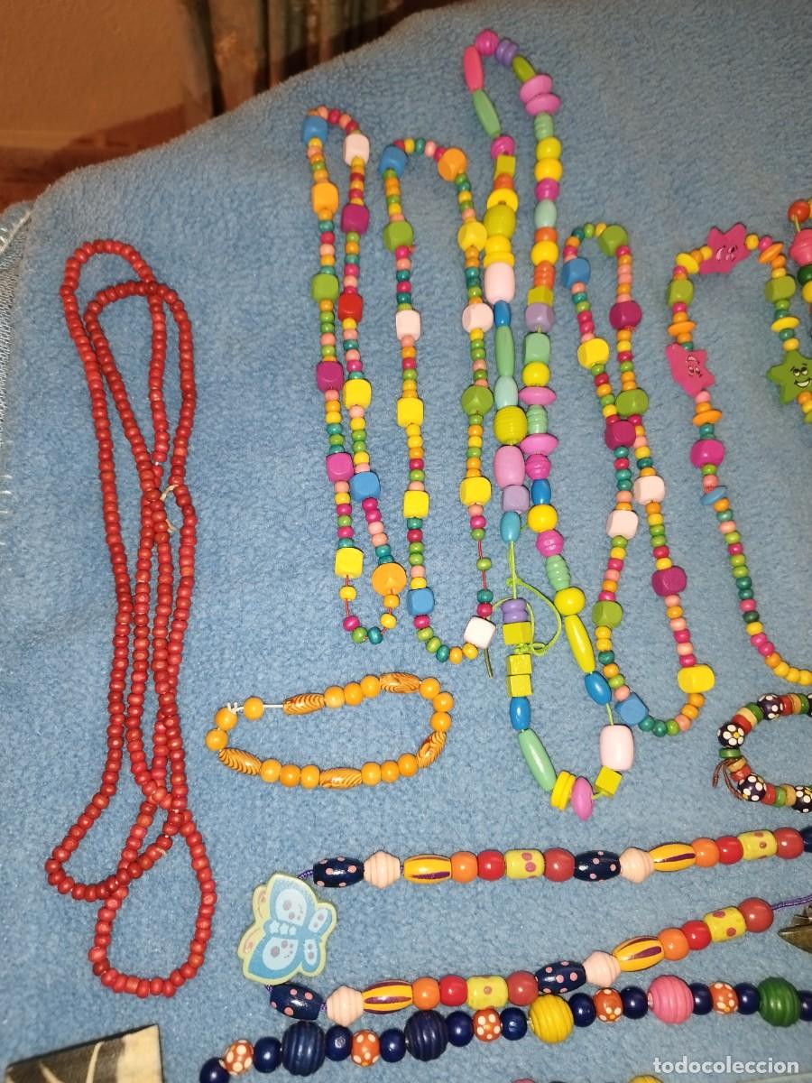 Artesan&iacute;a: Lote de Pulseras y Collares de Madera - Foto 2
