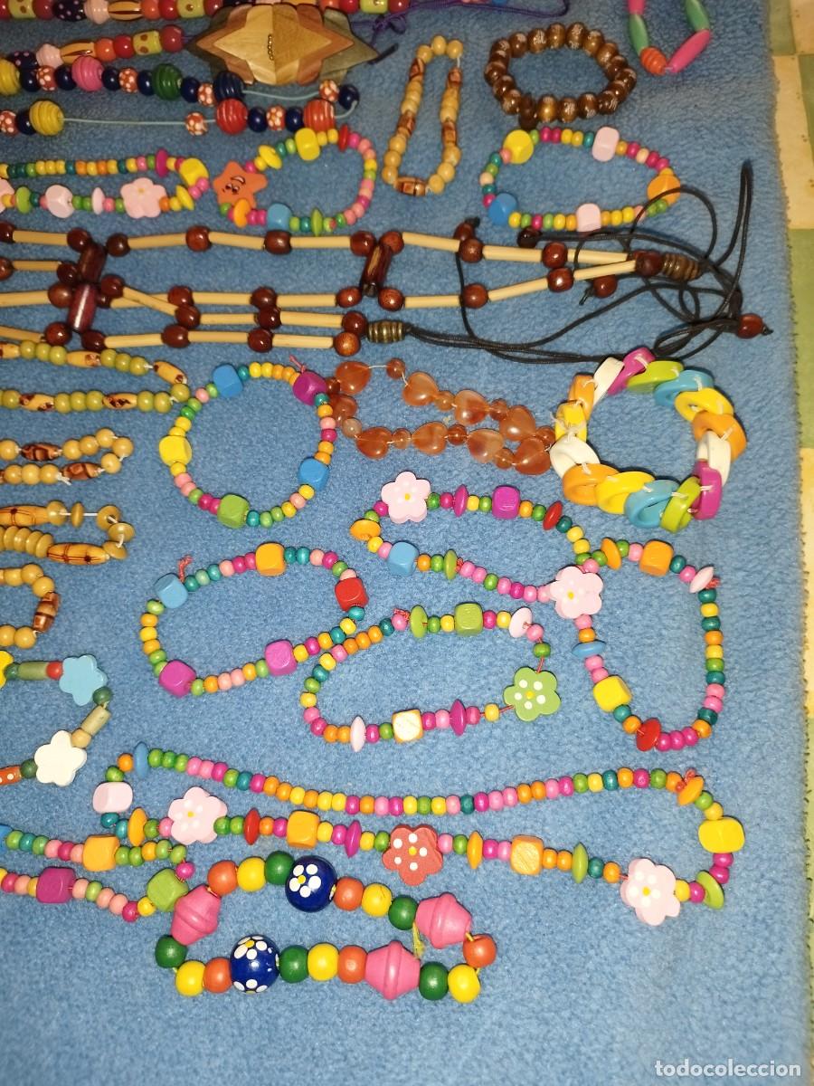 Artesan&iacute;a: Lote de Pulseras y Collares de Madera - Foto 6