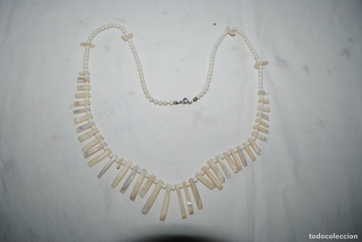 Artesan&iacute;a: COLLAR DE NACAR , Y HUESO . - Foto 2
