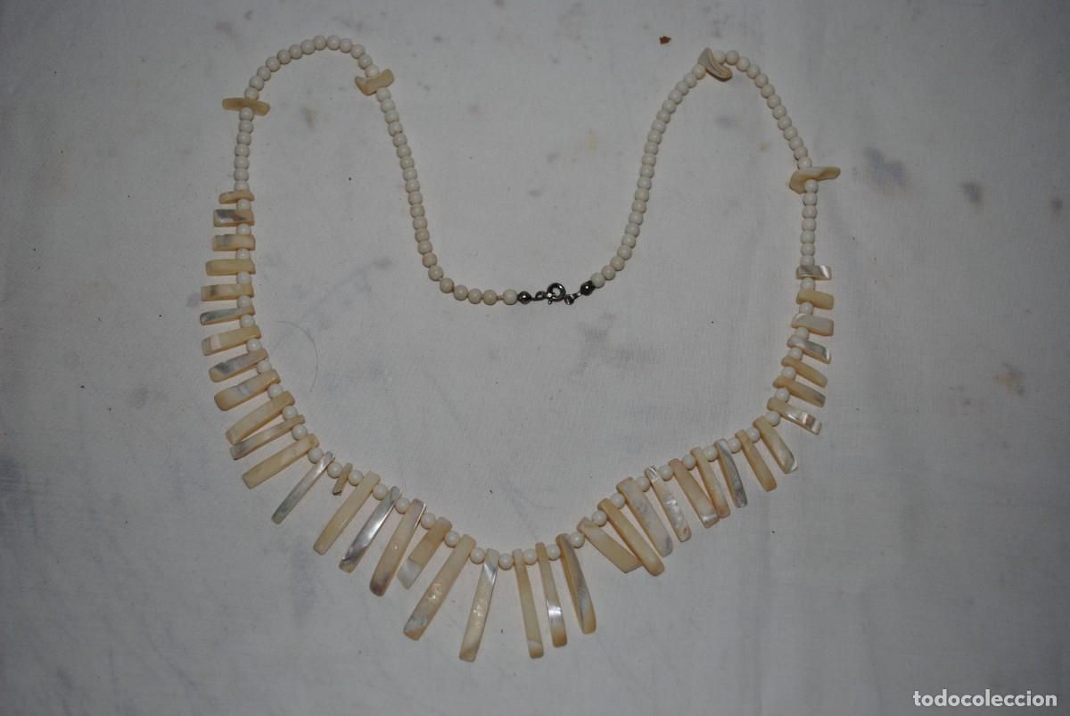 Artesan&iacute;a: COLLAR DE NACAR , Y HUESO . - Foto 3