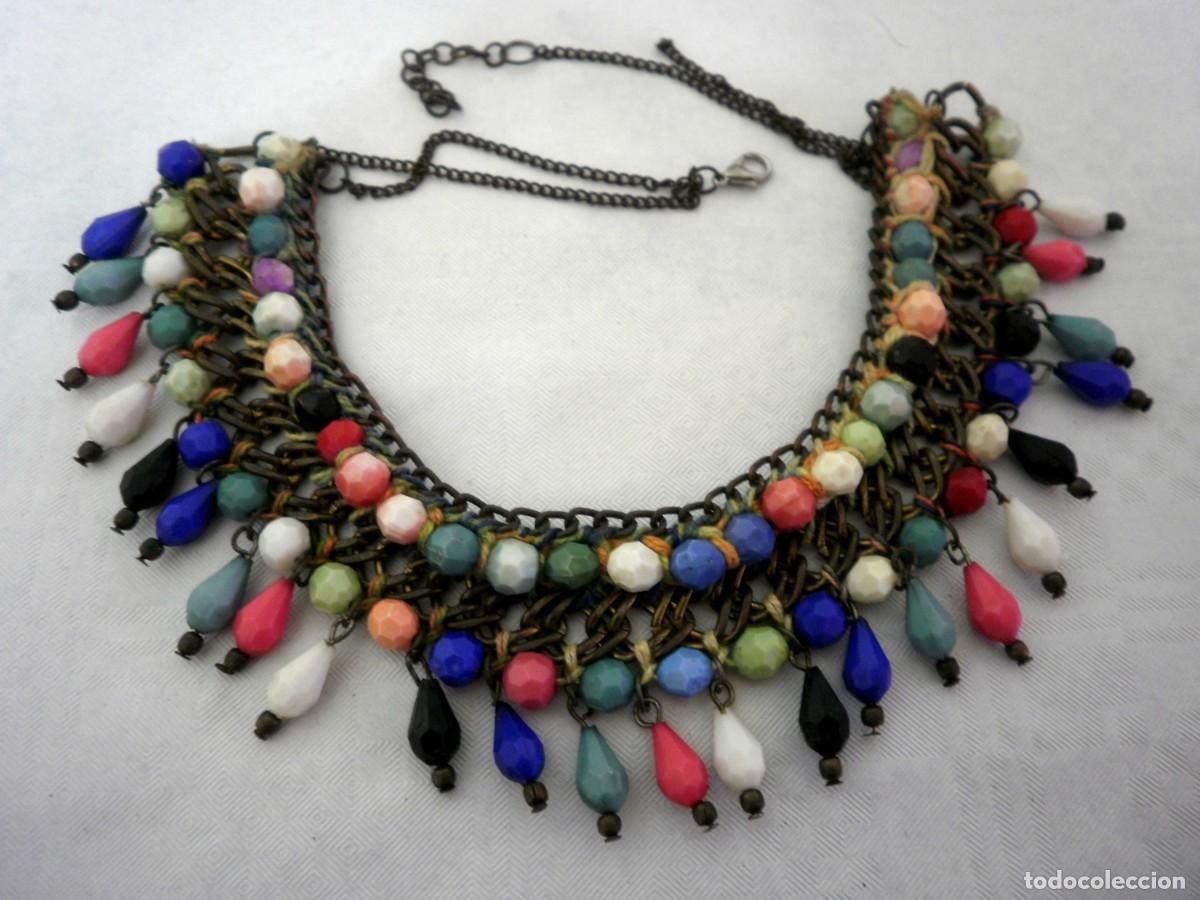 Artesan&iacute;a: Collar de abalorios a&ntilde;os 80 - Foto 1