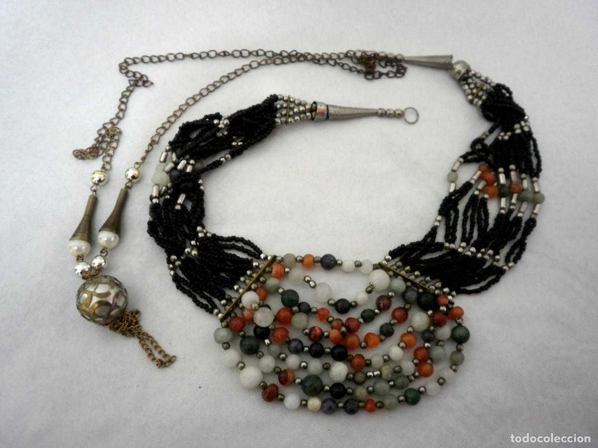 Artesan&iacute;a: Collar de abalorios a&ntilde;os 80 - Foto 1