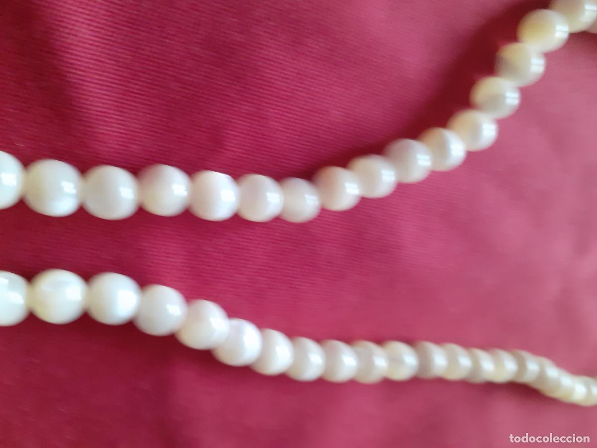Artesan&iacute;a: Collar de nacar medida 47 cm - Foto 5