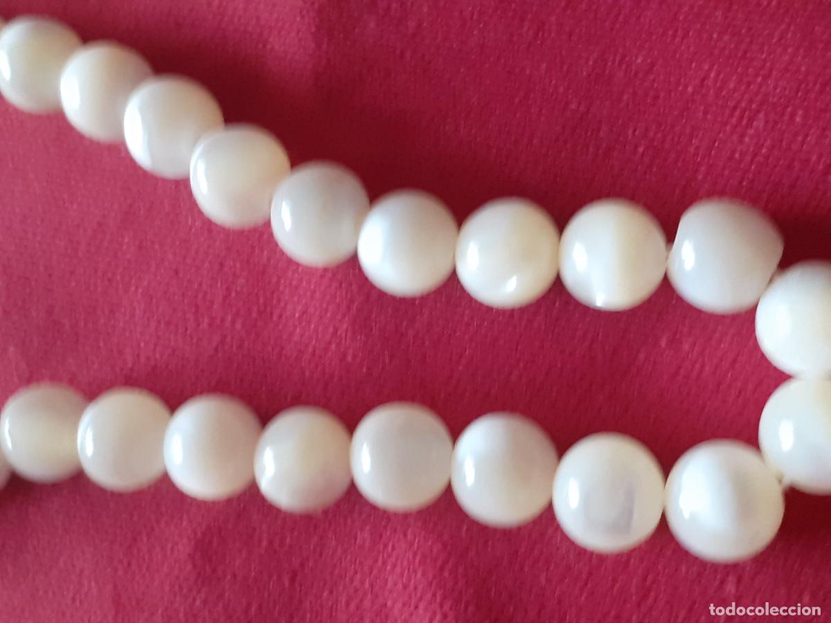 Artesan&iacute;a: Collar de nacar medida 47 cm - Foto 6