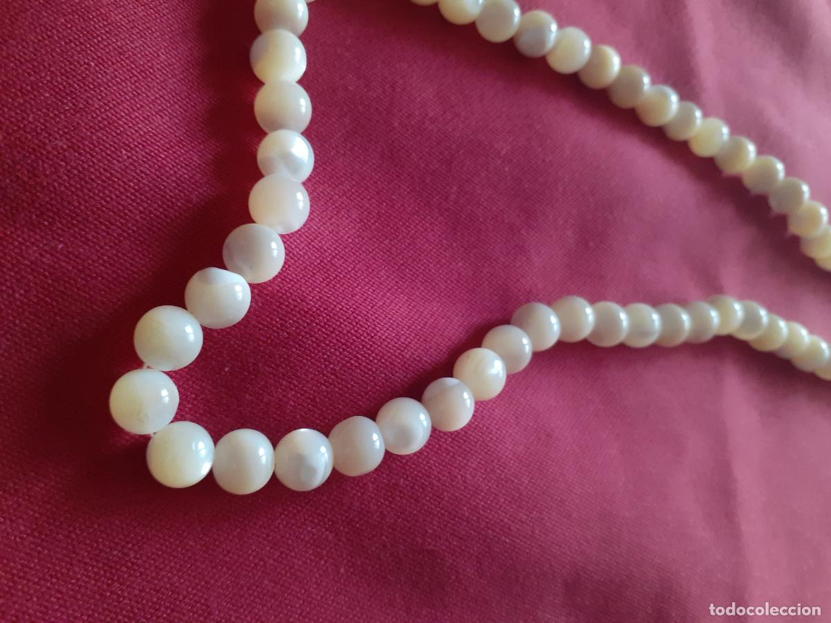 Artesan&iacute;a: Collar de nacar medida 47 cm - Foto 1