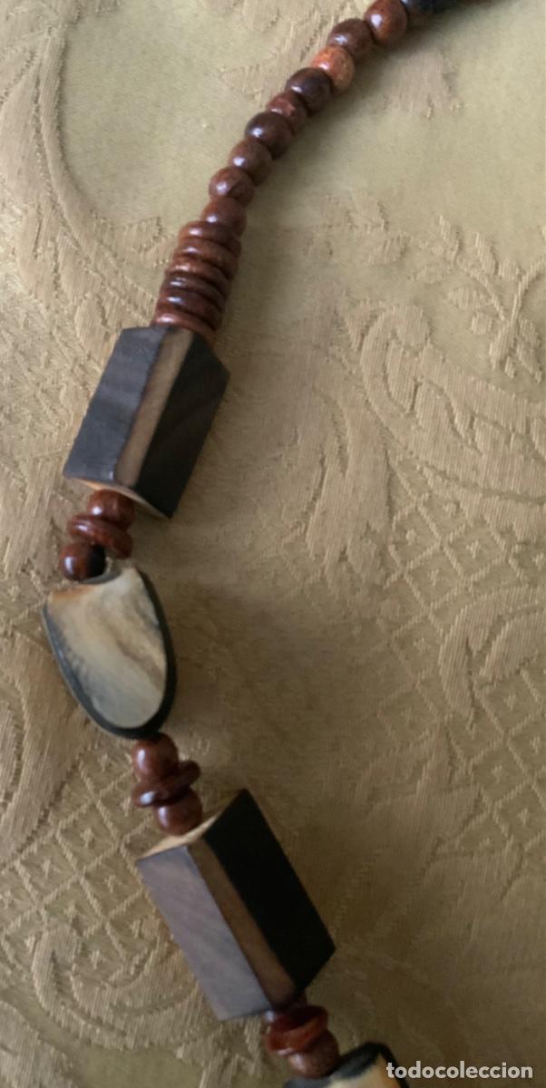 Artesan&iacute;a: COLLAR ETNICO DE MADERA - Foto 5
