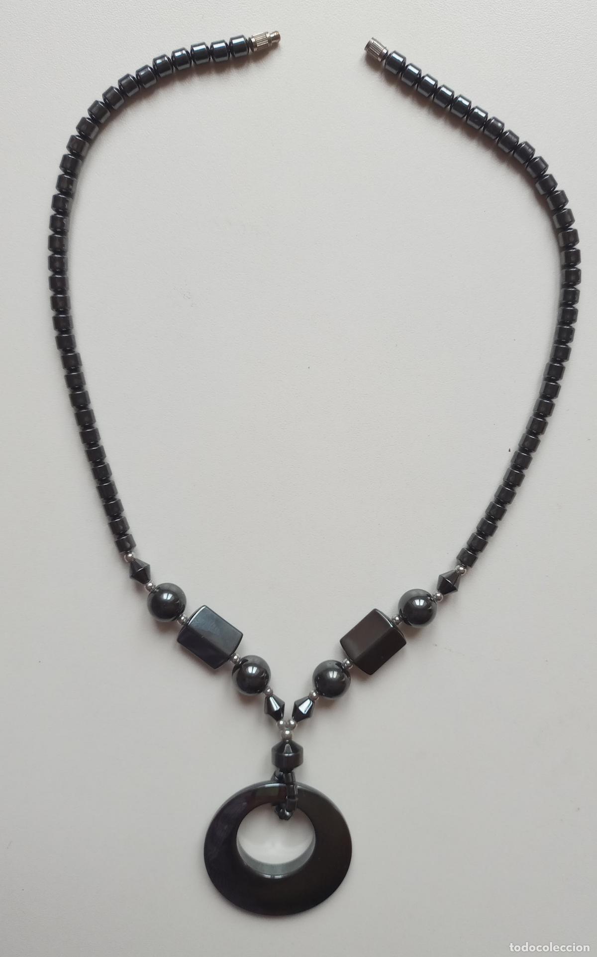 Artesan&iacute;a: COLLAR O GARGANTILLA DE HEMATITES - Foto 2