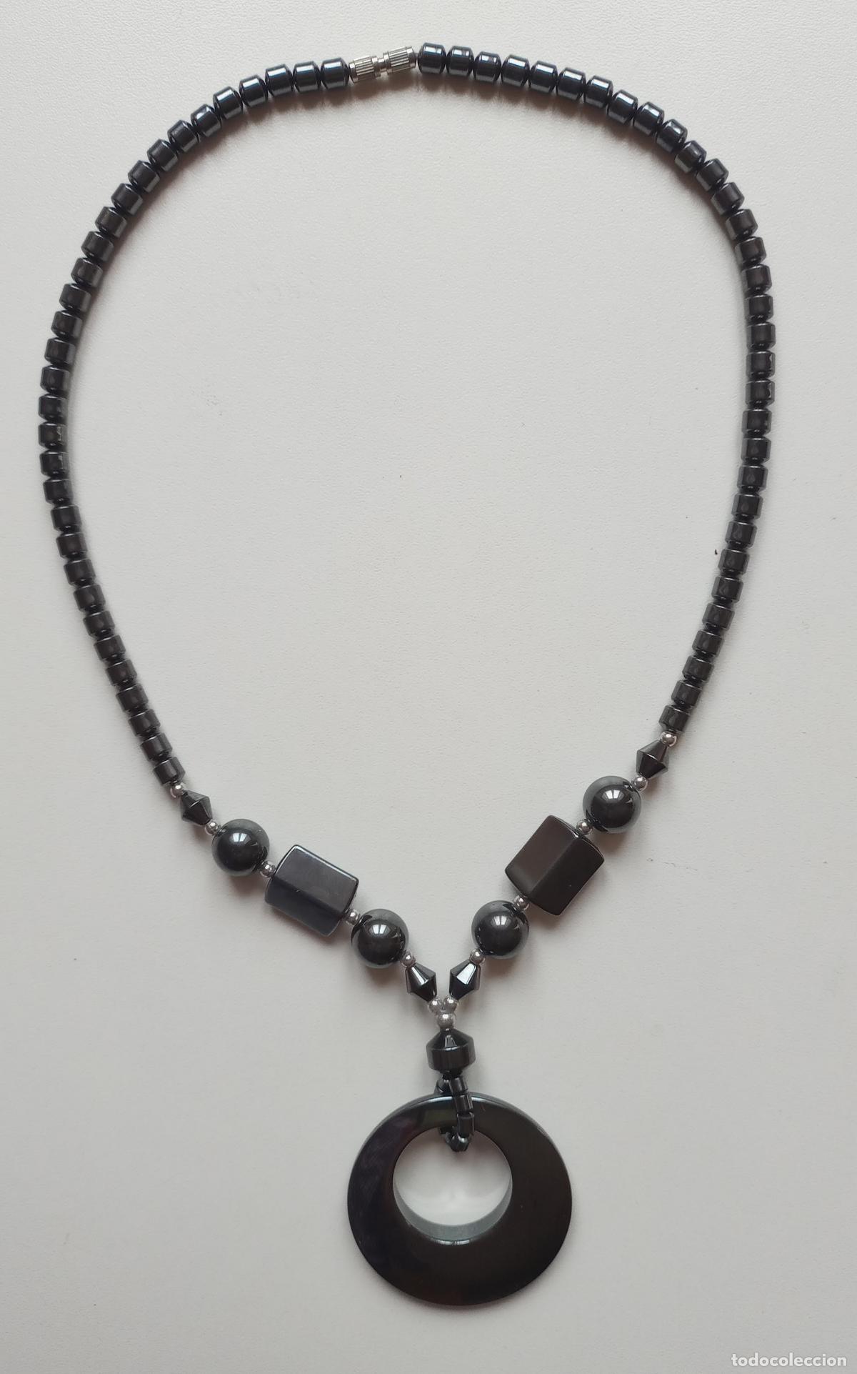 Artesan&iacute;a: COLLAR O GARGANTILLA DE HEMATITES - Foto 1
