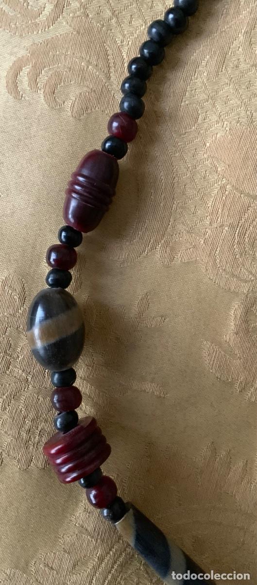 Artesan&iacute;a: COLLAR ETNICO DE ASTA Y MADERA - Foto 5