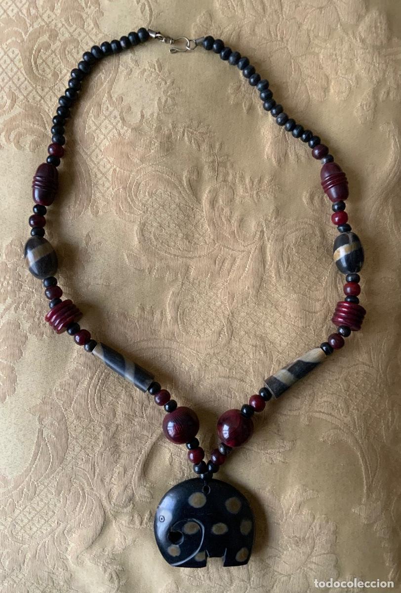 Artesan&iacute;a: COLLAR ETNICO DE ASTA Y MADERA - Foto 8