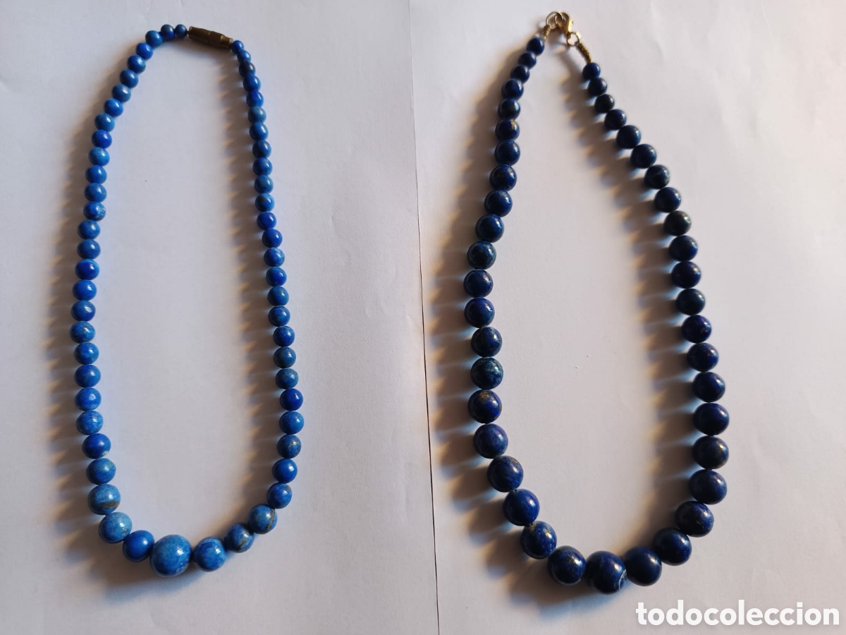 Artesan&iacute;a: DOS COLLARES LAPISLAZULI - Foto 1