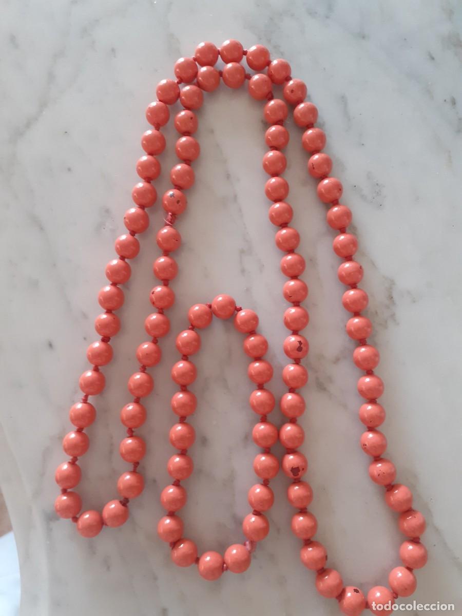 Artesan&iacute;a: Collar y pulsera jaspe rojo claro - Foto 1