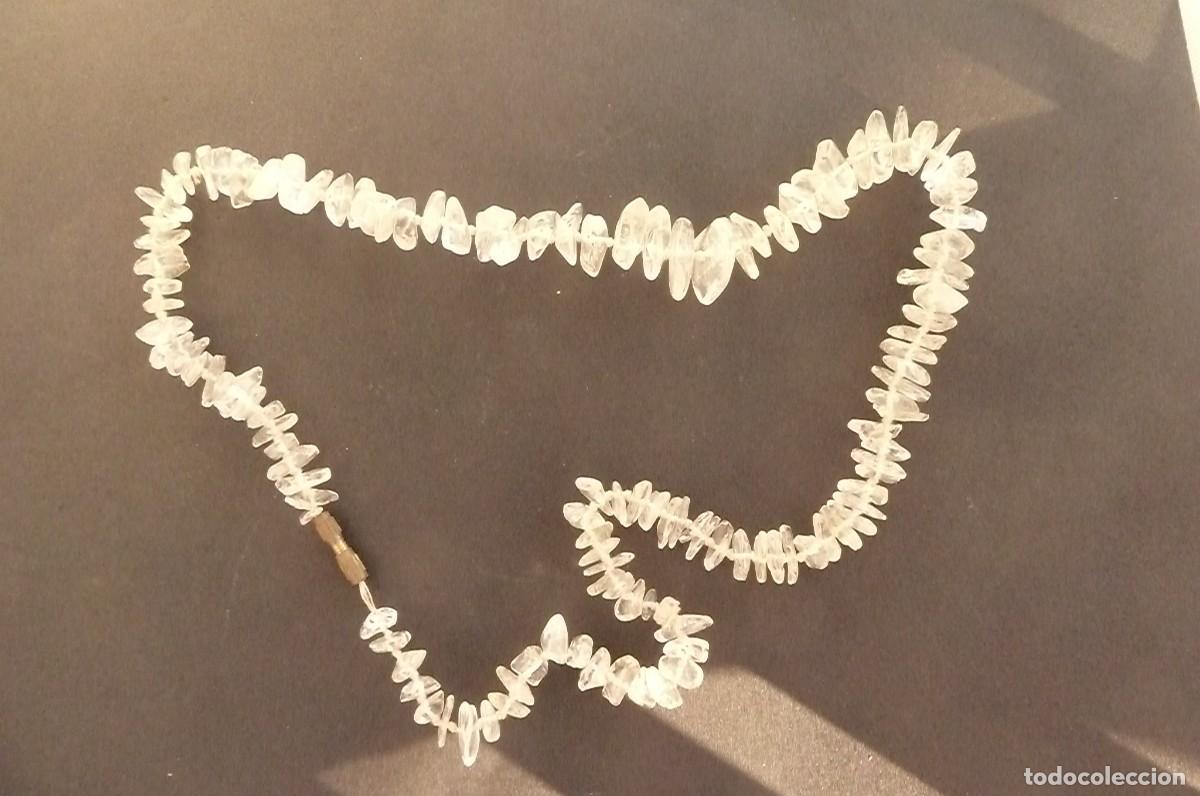 Artesan&iacute;a: Collar piedras blancas - Foto 2