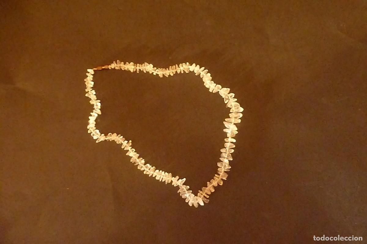 Artesan&iacute;a: Collar piedras blancas - Foto 3