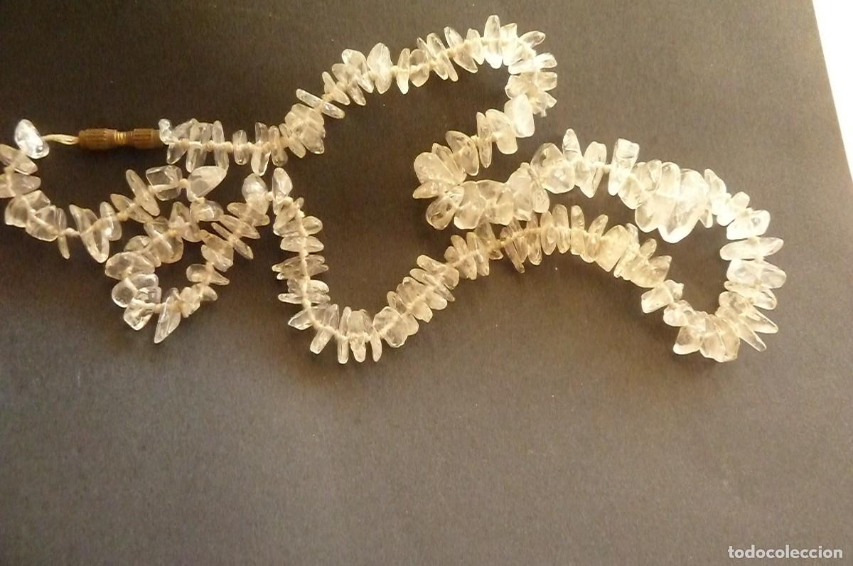 Artesan&iacute;a: Collar piedras blancas - Foto 5