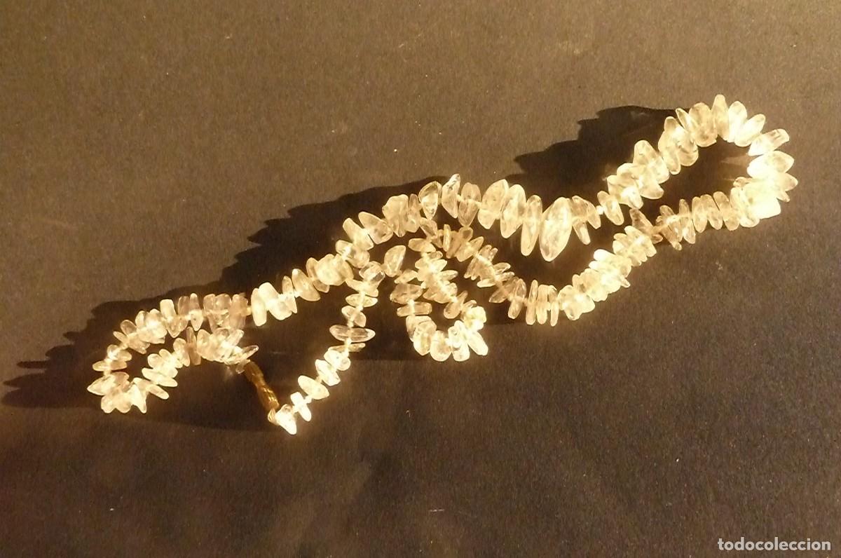 Artesan&iacute;a: Collar piedras blancas - Foto 6