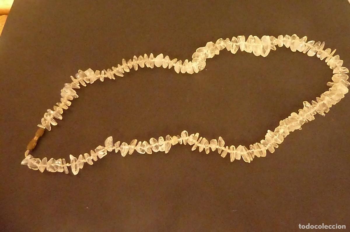 Artesan&iacute;a: Collar piedras blancas - Foto 7