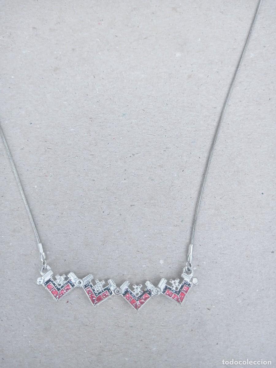 Artesan&iacute;a: BONITO COLLAR CON PIEDRAS ANTIGUO 925