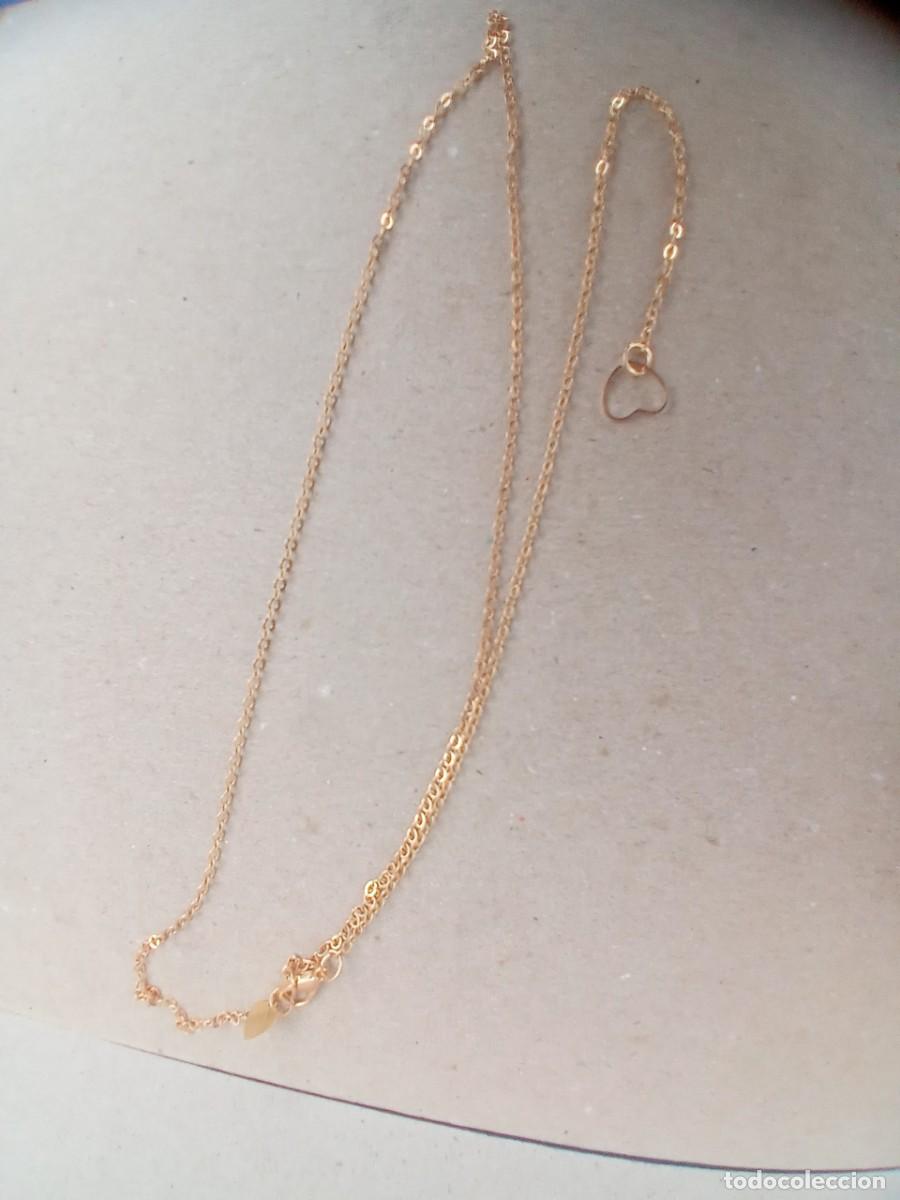 Artesan&iacute;a: BONITO COLLAR CADENA DORADO