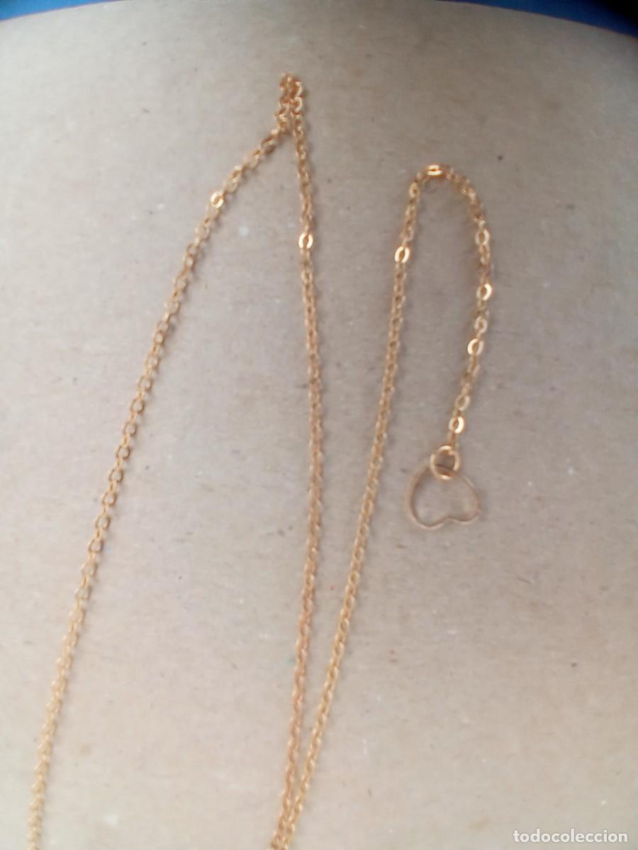 Artesan&iacute;a: BONITO COLLAR CADENA DORADO - Foto 2