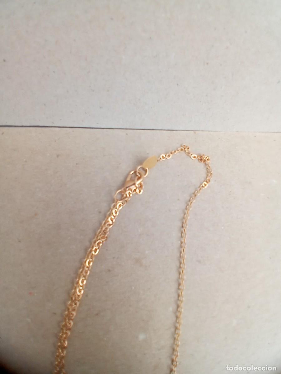 Artesan&iacute;a: BONITO COLLAR CADENA DORADO - Foto 3