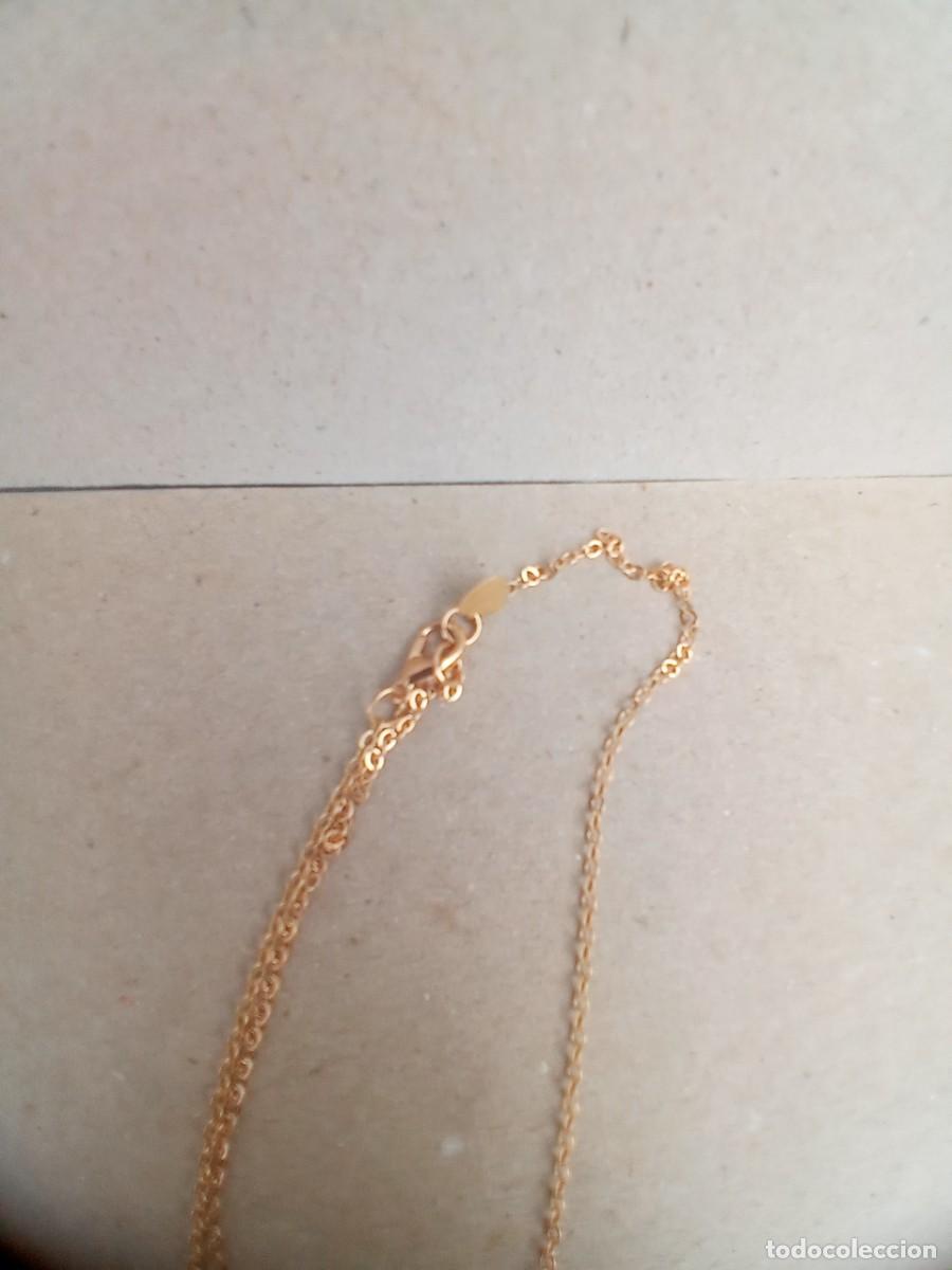Artesan&iacute;a: BONITO COLLAR CADENA DORADO - Foto 4