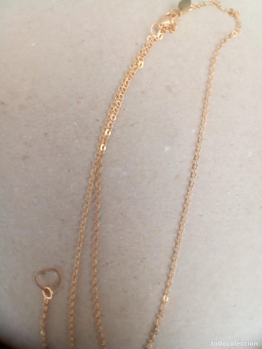 Artesan&iacute;a: BONITO COLLAR CADENA DORADO - Foto 5