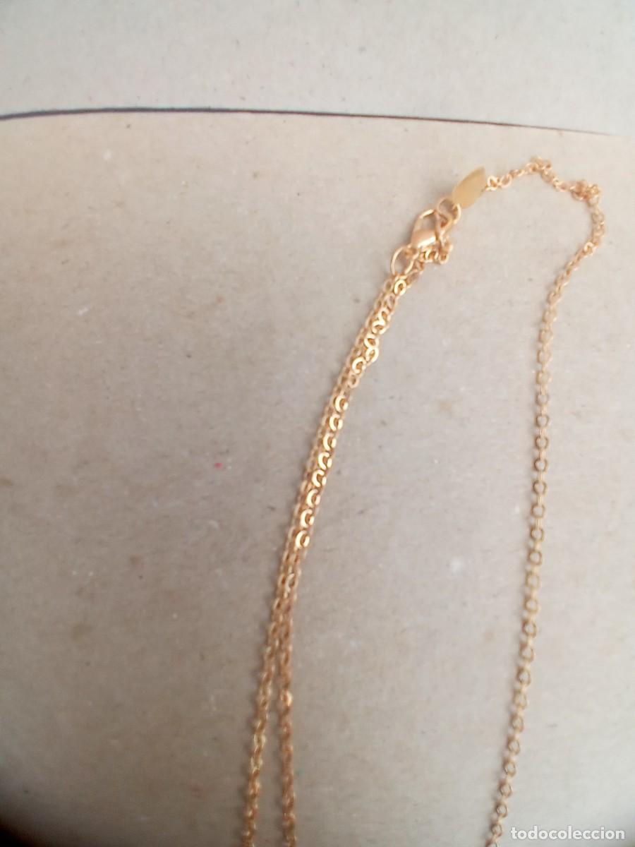 Artesan&iacute;a: BONITO COLLAR CADENA DORADO - Foto 6