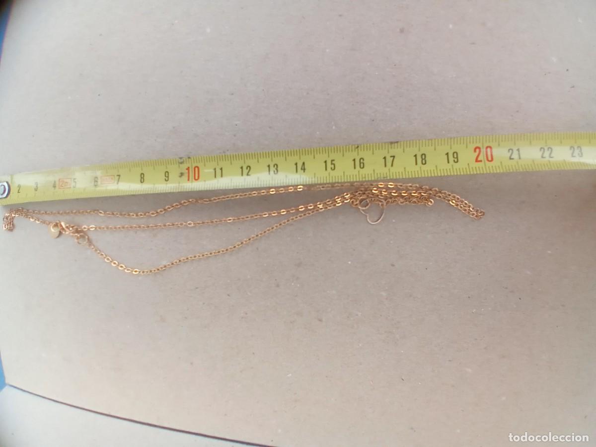 Artesan&iacute;a: BONITO COLLAR CADENA DORADO - Foto 7