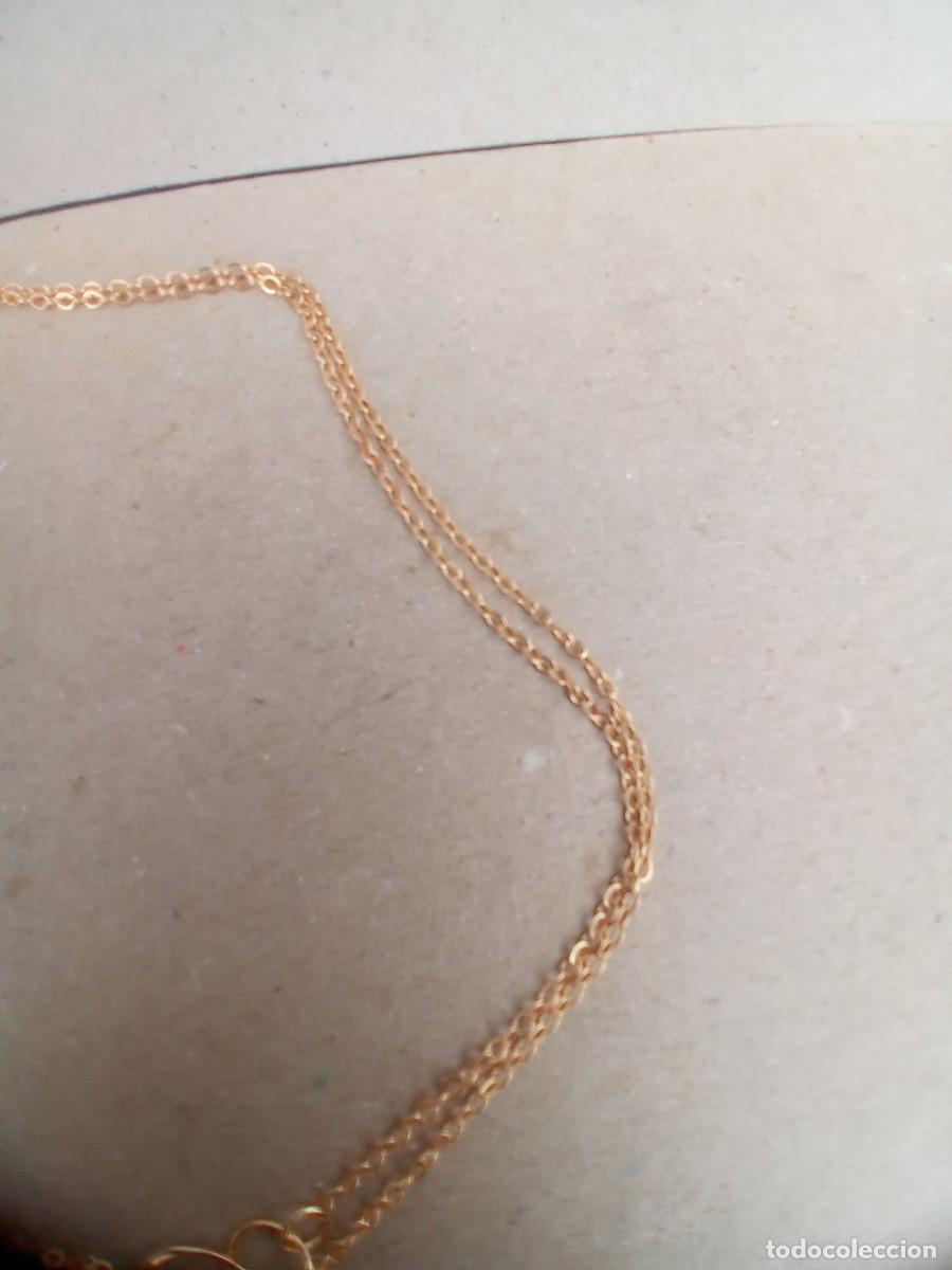 Artesan&iacute;a: BONITO COLLAR CADENA DORADO - Foto 6