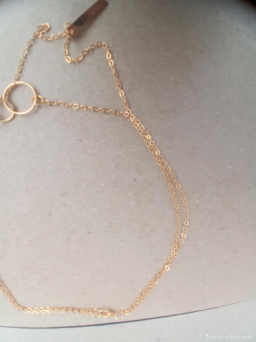 Artesan&iacute;a: BONITO COLLAR CADENA DORADO - Foto 8