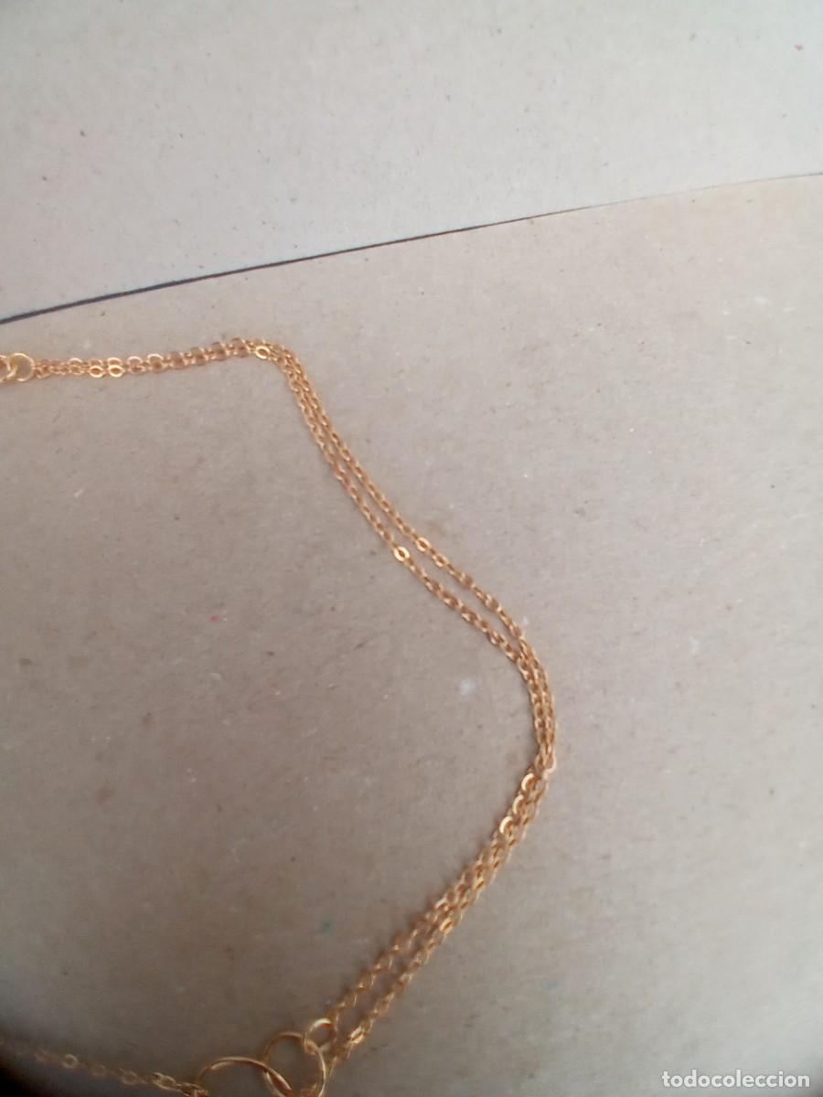 Artesan&iacute;a: BONITO COLLAR CADENA DORADO - Foto 9