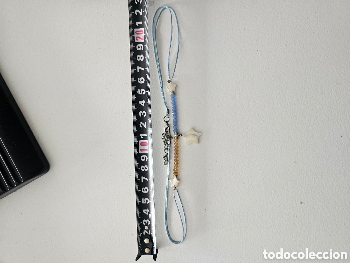 Artesan&iacute;a: Collar de bisuter&iacute;a con estrella. - Foto 3