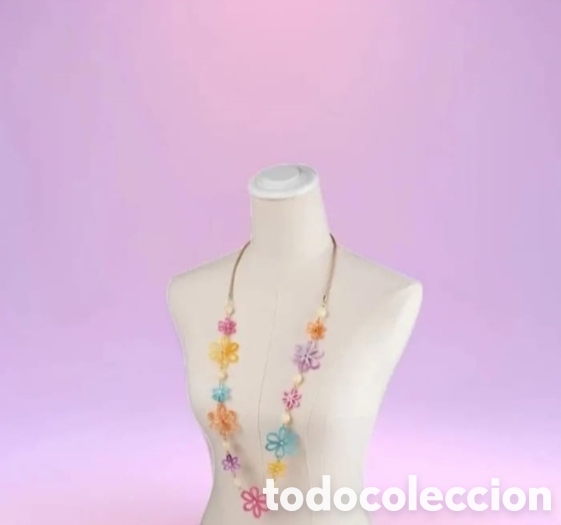 Artesan&iacute;a: Collar Flower hecho a mano - Foto 2