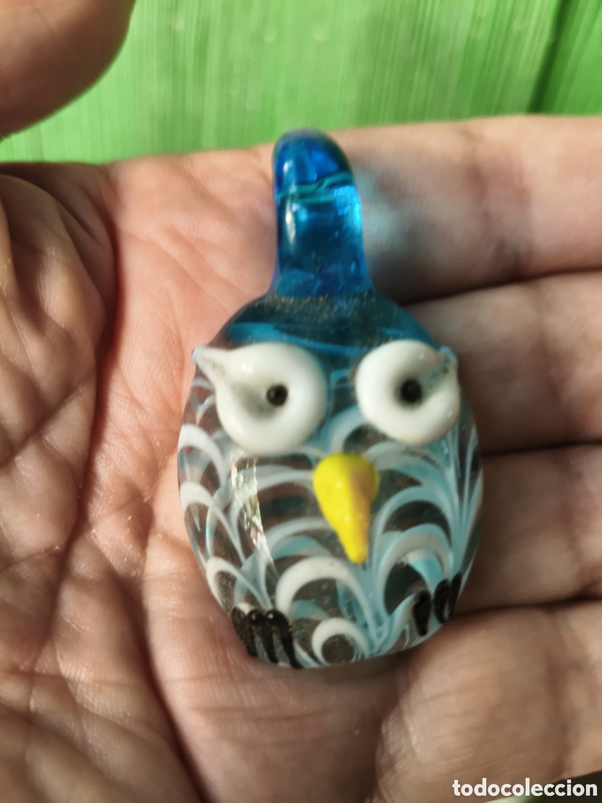 Artesan&iacute;a: COLGANTE B&Uacute;HO DE LA SUERTE DE CRISTAL DE MURANO PARA COLLAR