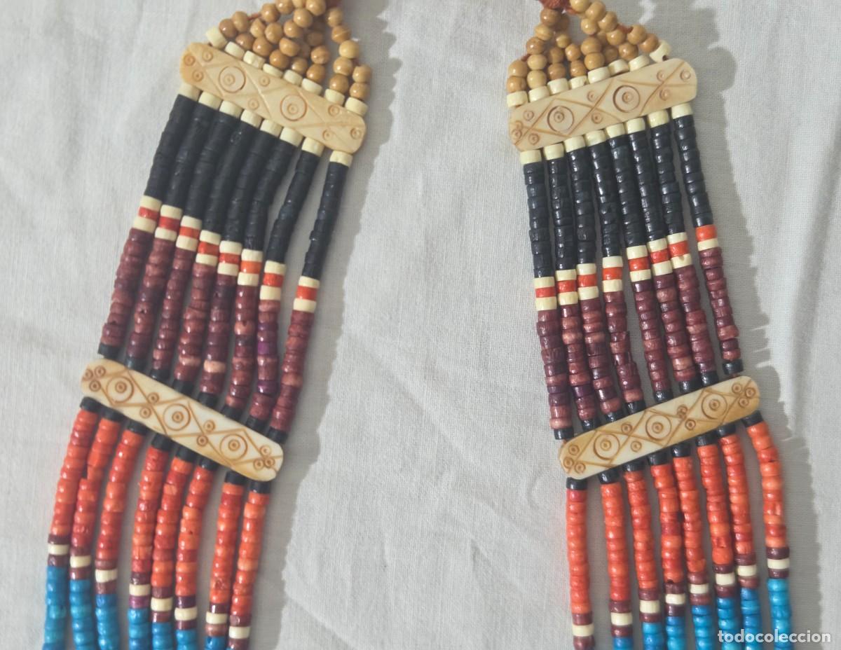 Artesan&iacute;a: Collar &eacute;tnico de hueso. - Foto 4