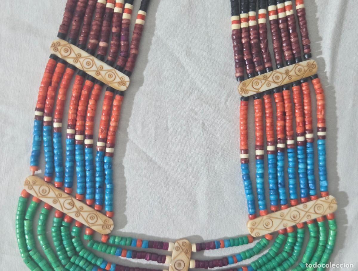 Artesan&iacute;a: Collar &eacute;tnico de hueso. - Foto 5