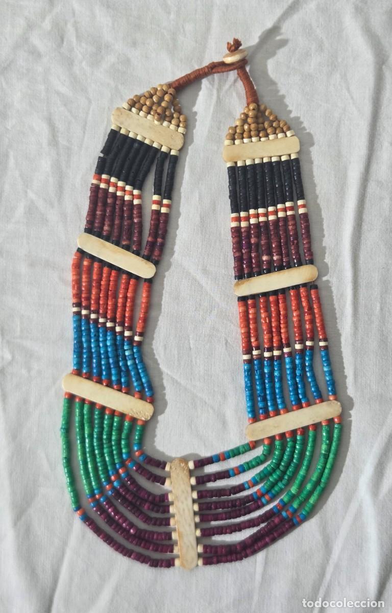 Artesan&iacute;a: Collar &eacute;tnico de hueso. - Foto 7