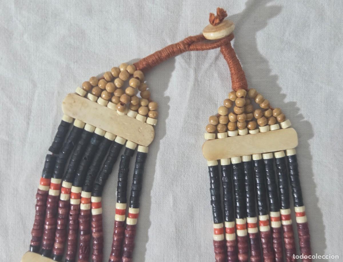 Artesan&iacute;a: Collar &eacute;tnico de hueso. - Foto 9