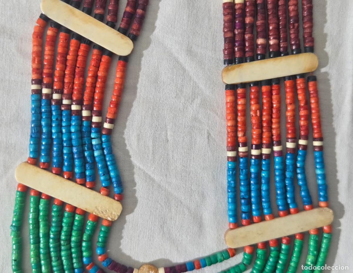 Artesan&iacute;a: Collar &eacute;tnico de hueso. - Foto 11