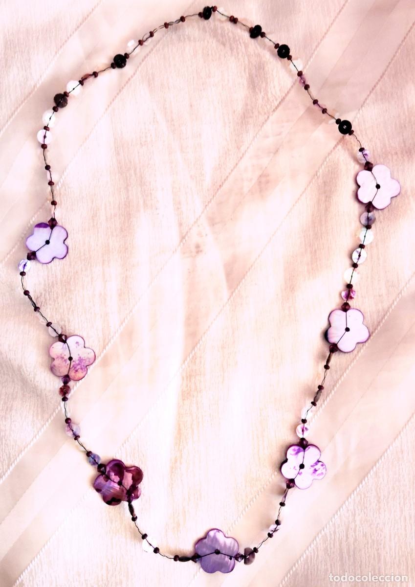 Artesan&iacute;a: COLLAR LARGO NACAR.ARTESANAL