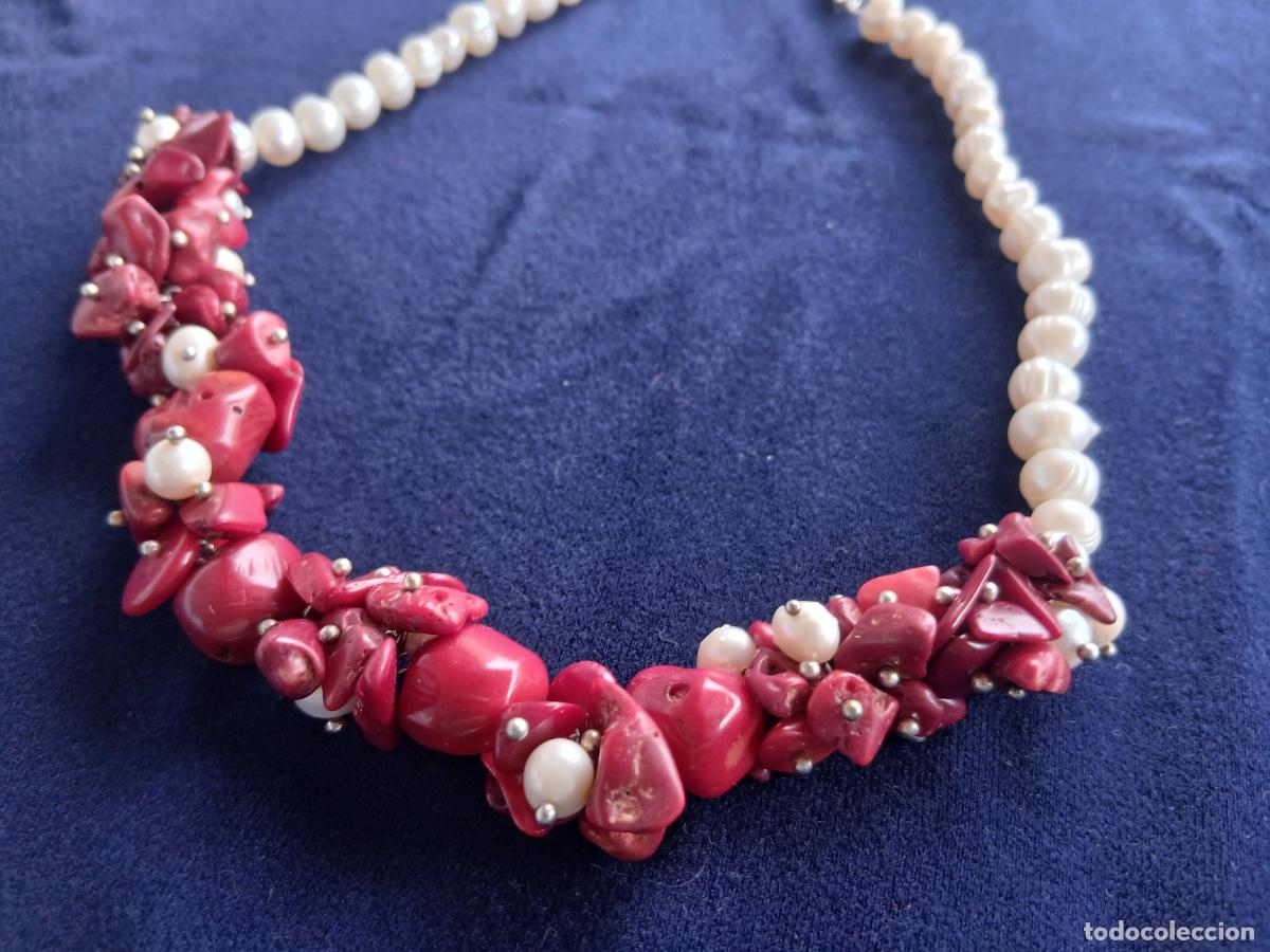 Artesan&iacute;a: Collar perlas y coral - Foto 2