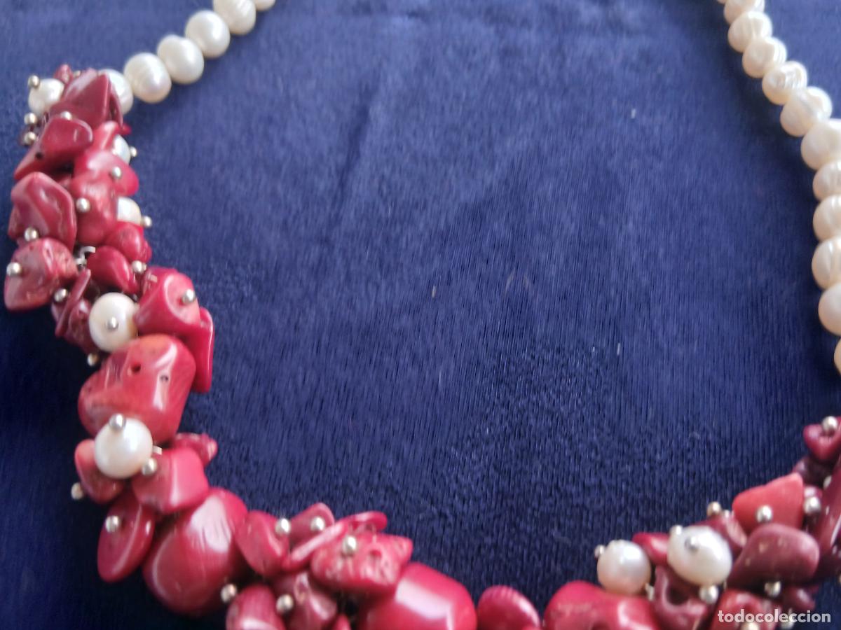 Artesan&iacute;a: Collar perlas y coral - Foto 3