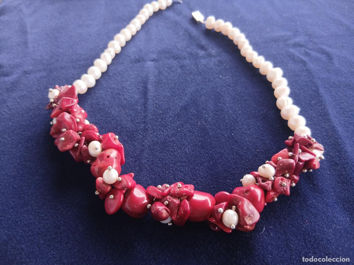 Artesan&iacute;a: Collar perlas y coral - Foto 4