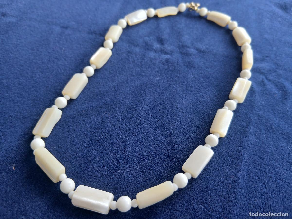 Artesan&iacute;a: Collar gargantilla nacar