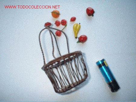 Artesan&iacute;a: cesta de alambre - Foto 2