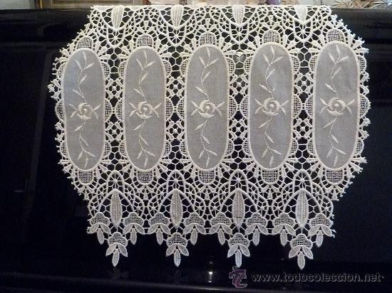 Artesan&iacute;a: TAPETE CON ENCAJES - Foto 2
